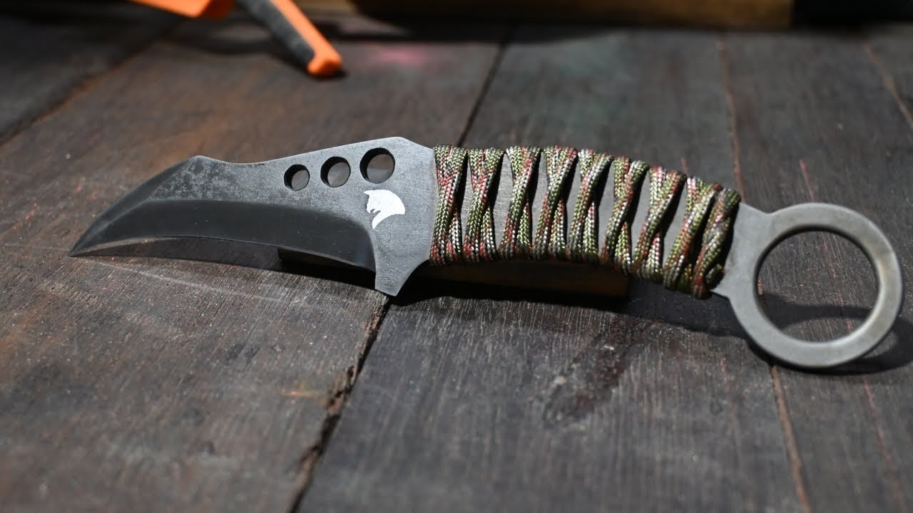 Knife making. Karambit knife for a client. #knife #knifemaking #making