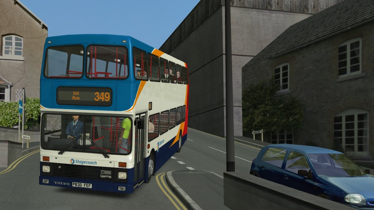 OMSI 2 | Extremely tight Smarden run in the Volvo Olympian (ALPHA)