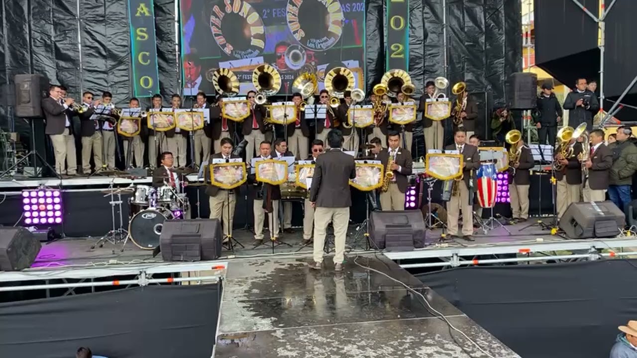 AMUISSA SUPER SONORA ACOLLINA CHOQUE BANDERO 🎺🎺🎺🎺🎺 CERRO DE PASCO