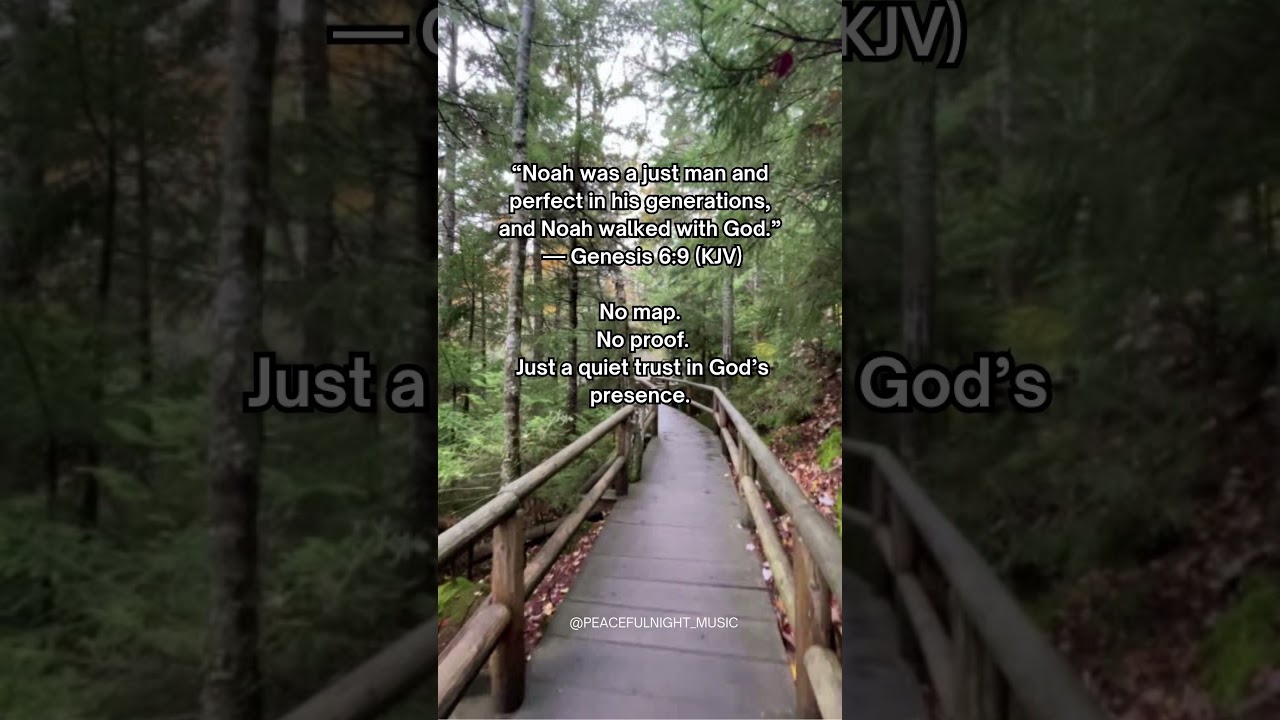 💛 [Through Faith] Walking with God Even When Unseen | Genesis 6:9 | 