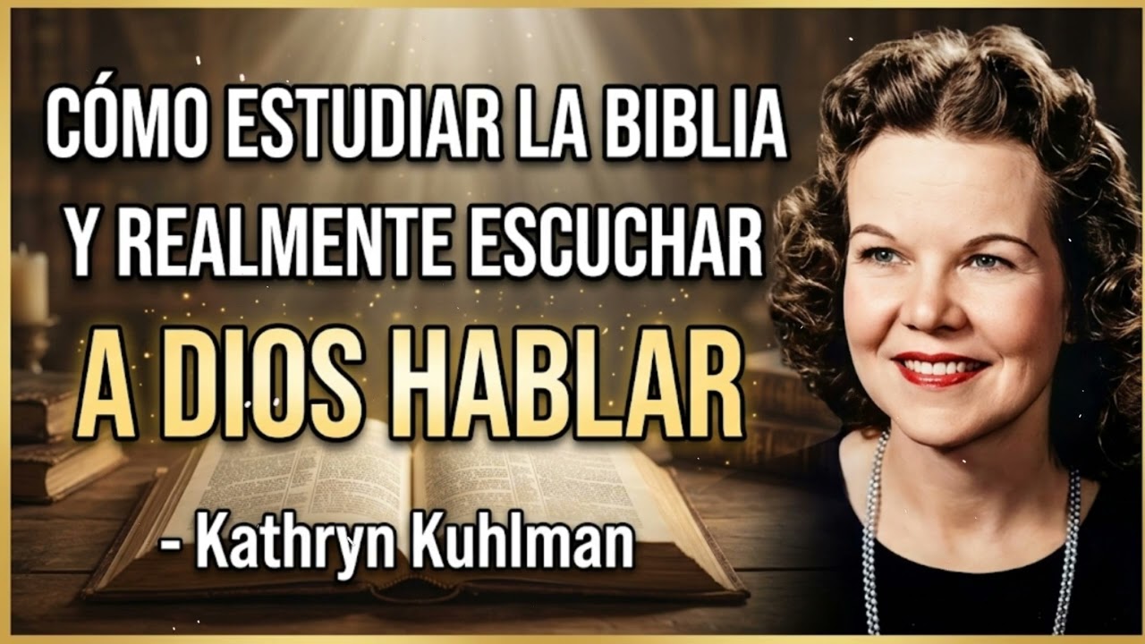 CÓMO ESTUDIAR LA BIBLIA  Y REALMENTE ESCUCHAR A DIOS HABLAR - Kathryn Kuhlman