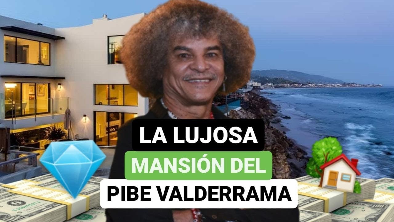 La lujosa mansión💯 del Pibe Valderrama🤪