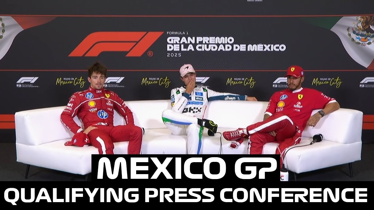 F1 Post Qualifying Press Conferences | 2025 Mexican GP