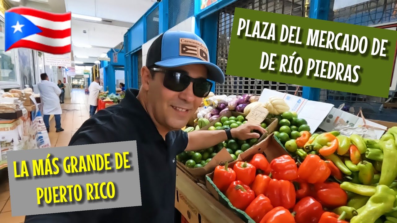 PLAZA DEL MERCADO DE RÍO PIEDRAS (LA MÁS GRANDE DE PUERTO RICO) 🇵🇷