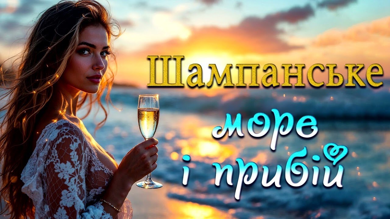 Шампанське, море і прибій