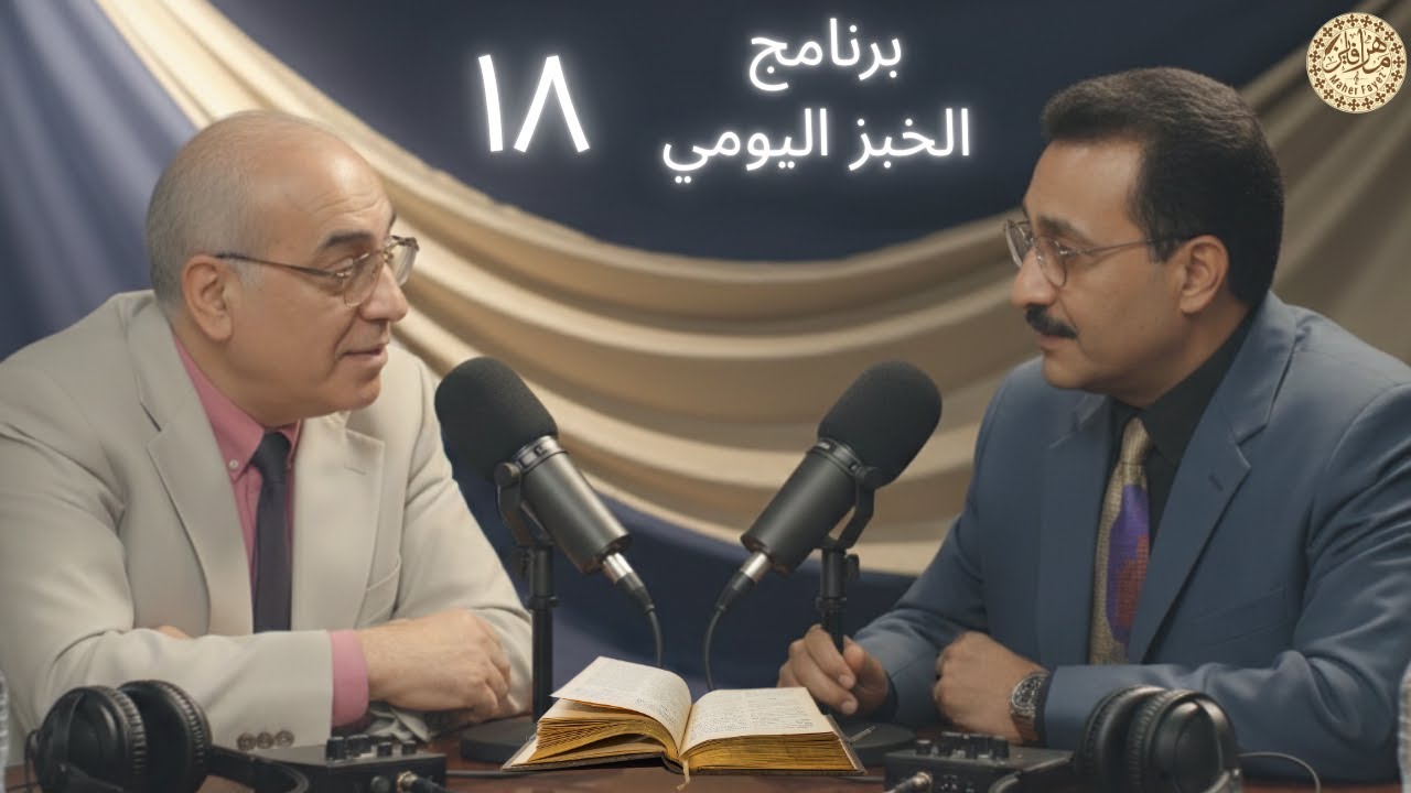 الحلقه  رقم 18|برنامج الخبز اليومى الأخ/ ماهر فايز مع د/عادل نصحى