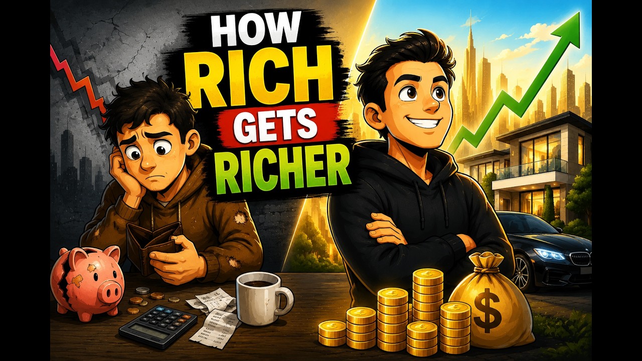 How Rich Get Richer (The Money Secret Nobody Teaches You) | Animated Finance Explained