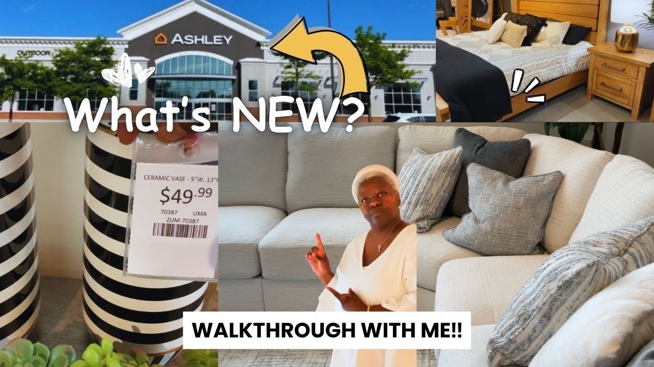 Ashley Furniture | SHOP WITH ME | WALKTHROUGH #furniture #bedsets #decor #decoratingideas