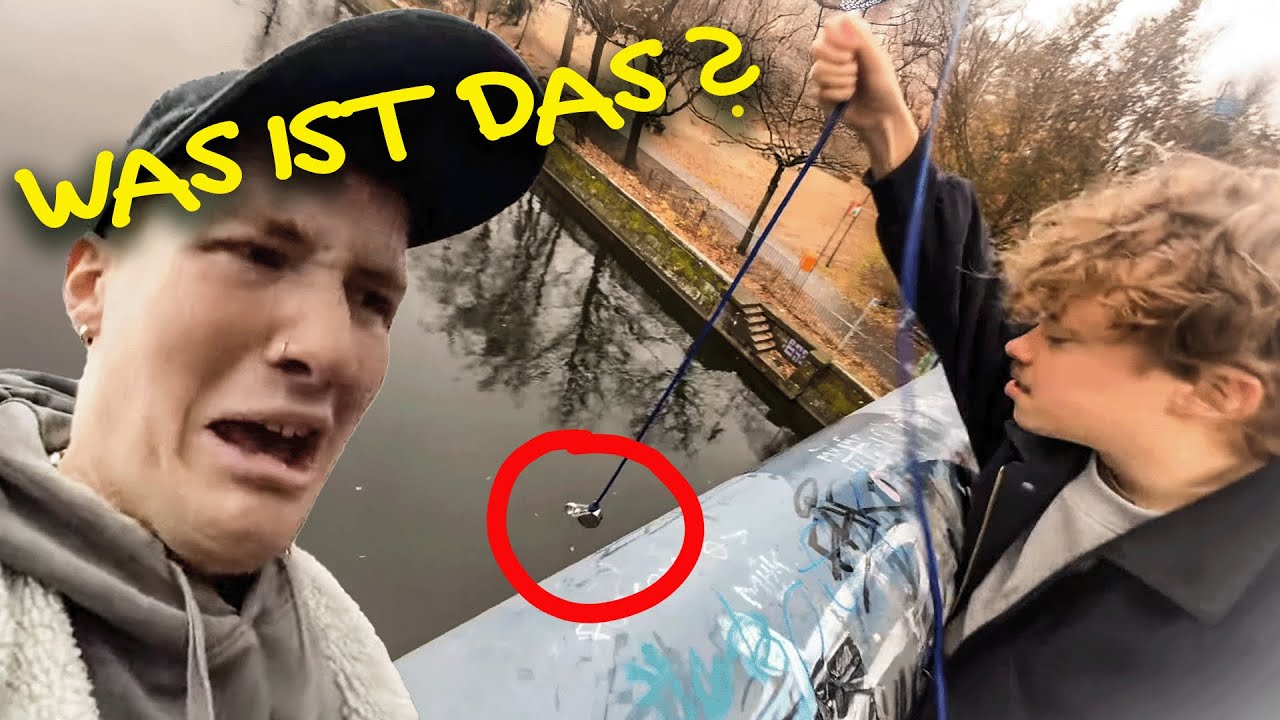 Was fischen wir da aus dem Wasser? Magnetangeln mit Ronny B.