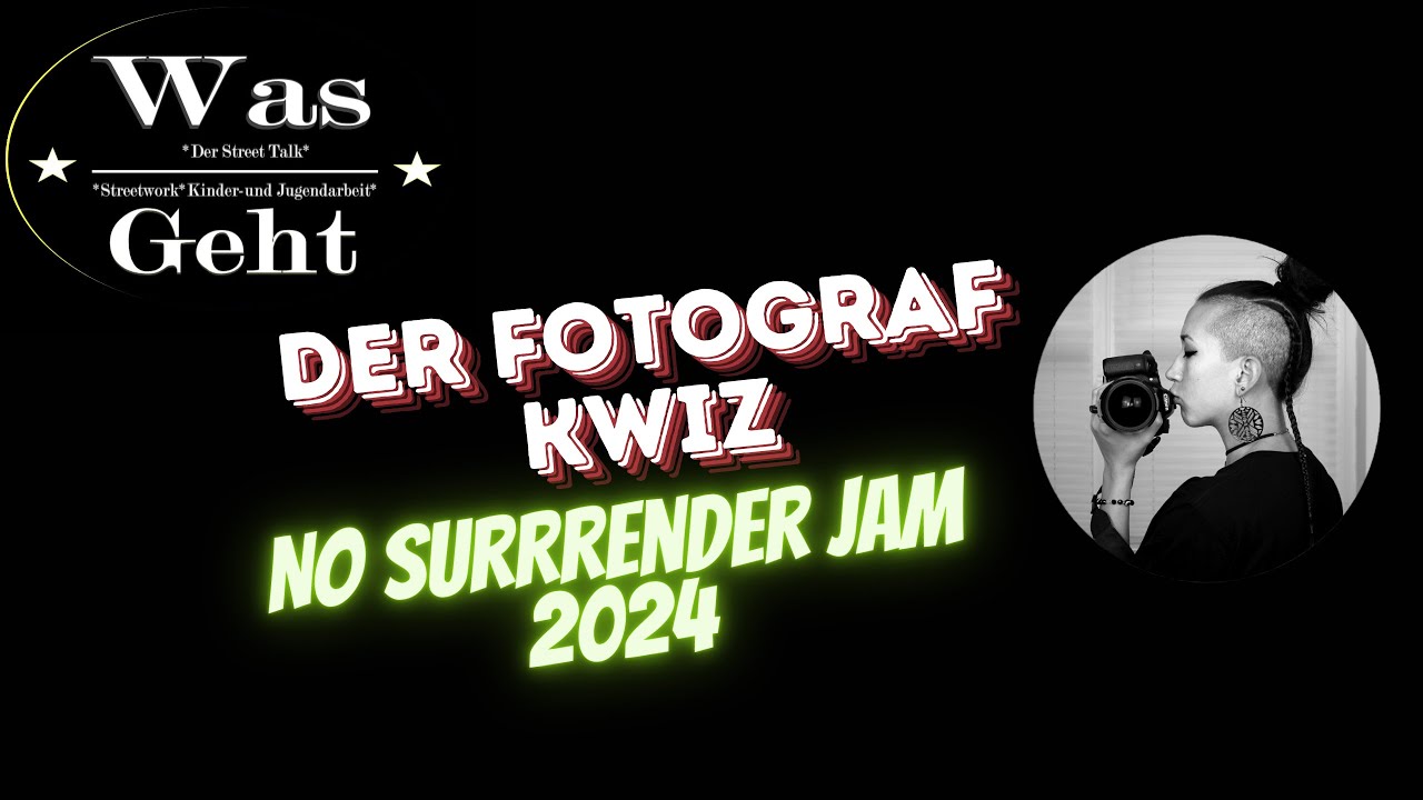 Wasgeht.derTalk Folge 54 - No Surrender Jam mit dem Fotograf 
