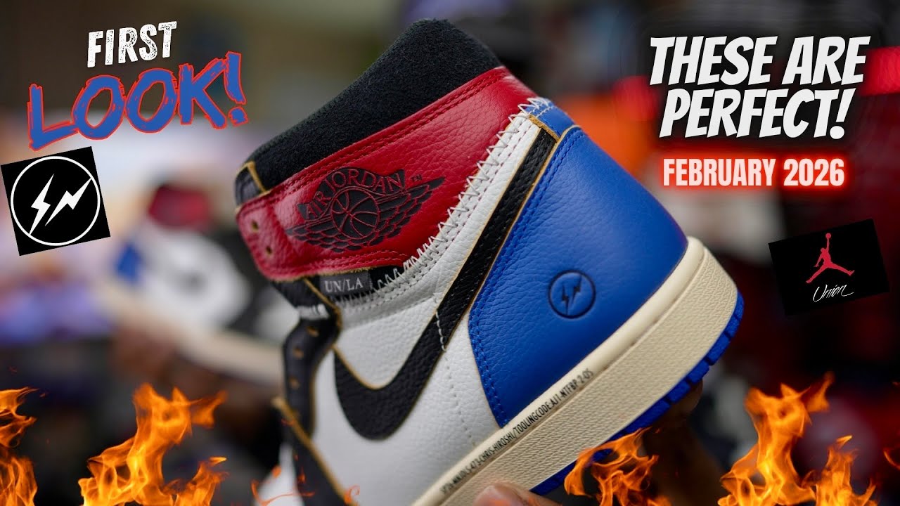 PURE HEAT UNION IS BACK & THEY DID NOT DISAPPOINT! JORDAN 1 UNION FRAGMENT  VARSITY RED SPORT ROYAL!