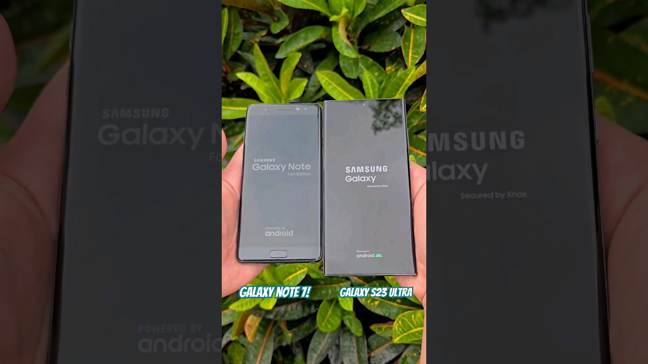 Samsung Phones Evolution!| S24 Ultra | A decade of Smartphone Evolution | Galaxy Note 7