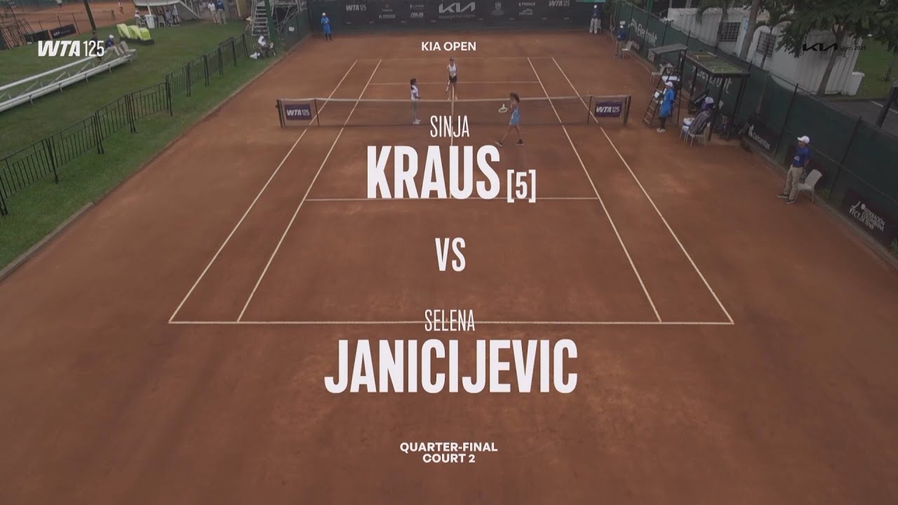 (5) Sinja Kraus (AUT) vs Selena Janicijevic (FRA) - Game, Set, Match
