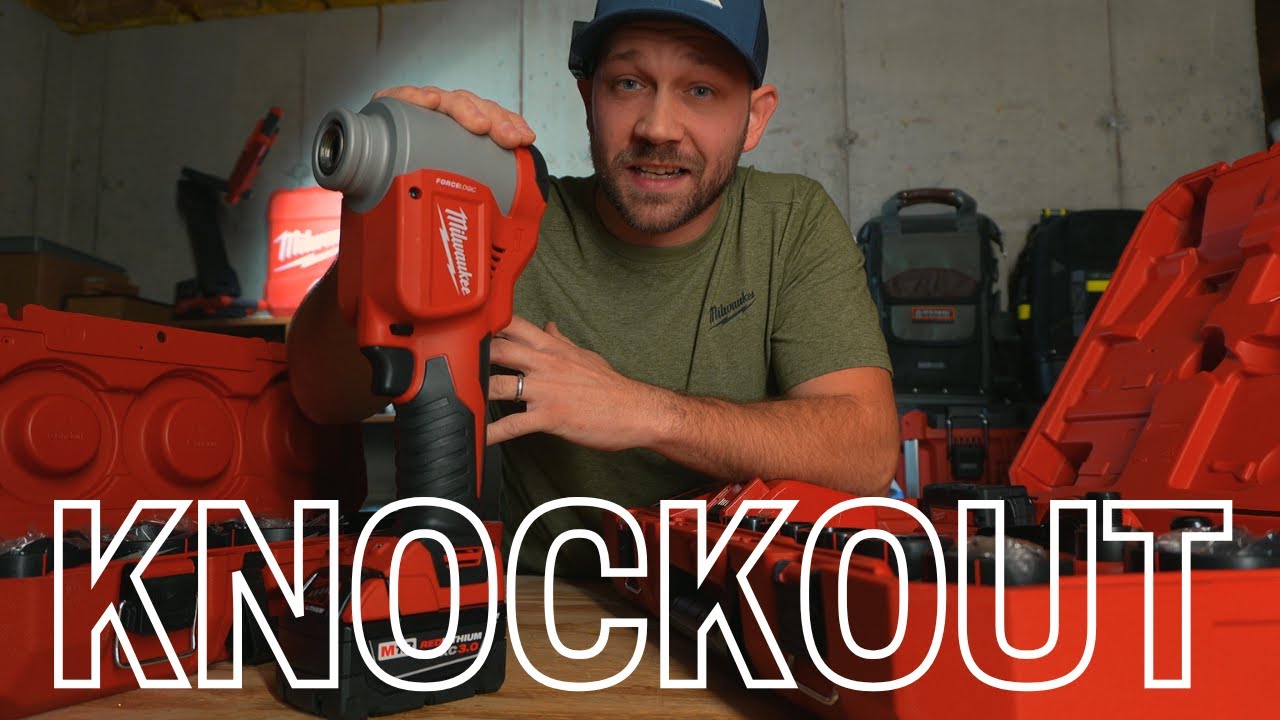 Milwaukee Force Logic Knockout Tool Kit 10 Ton