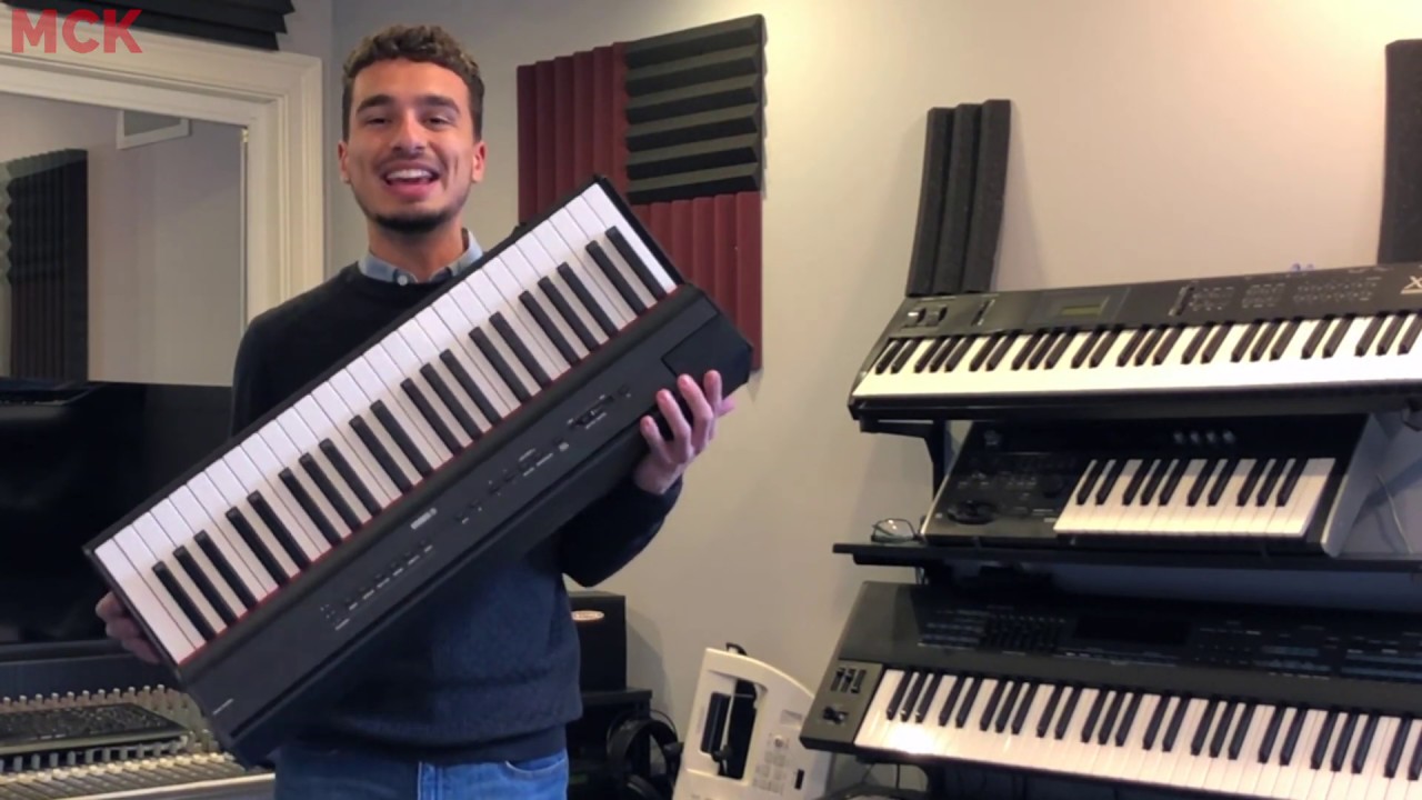 Chopped 49 Key Yamaha P-121 by Minetti Custom Keyboards (MCK)