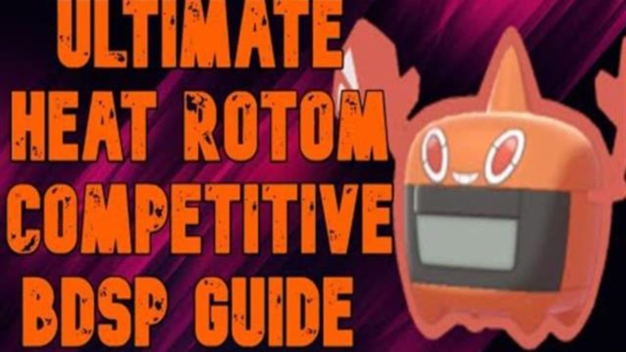 How To Use Heat Rotom 🔥 VGC Competitive Rotom Heat Moveset Guide for Pokemon BDSP