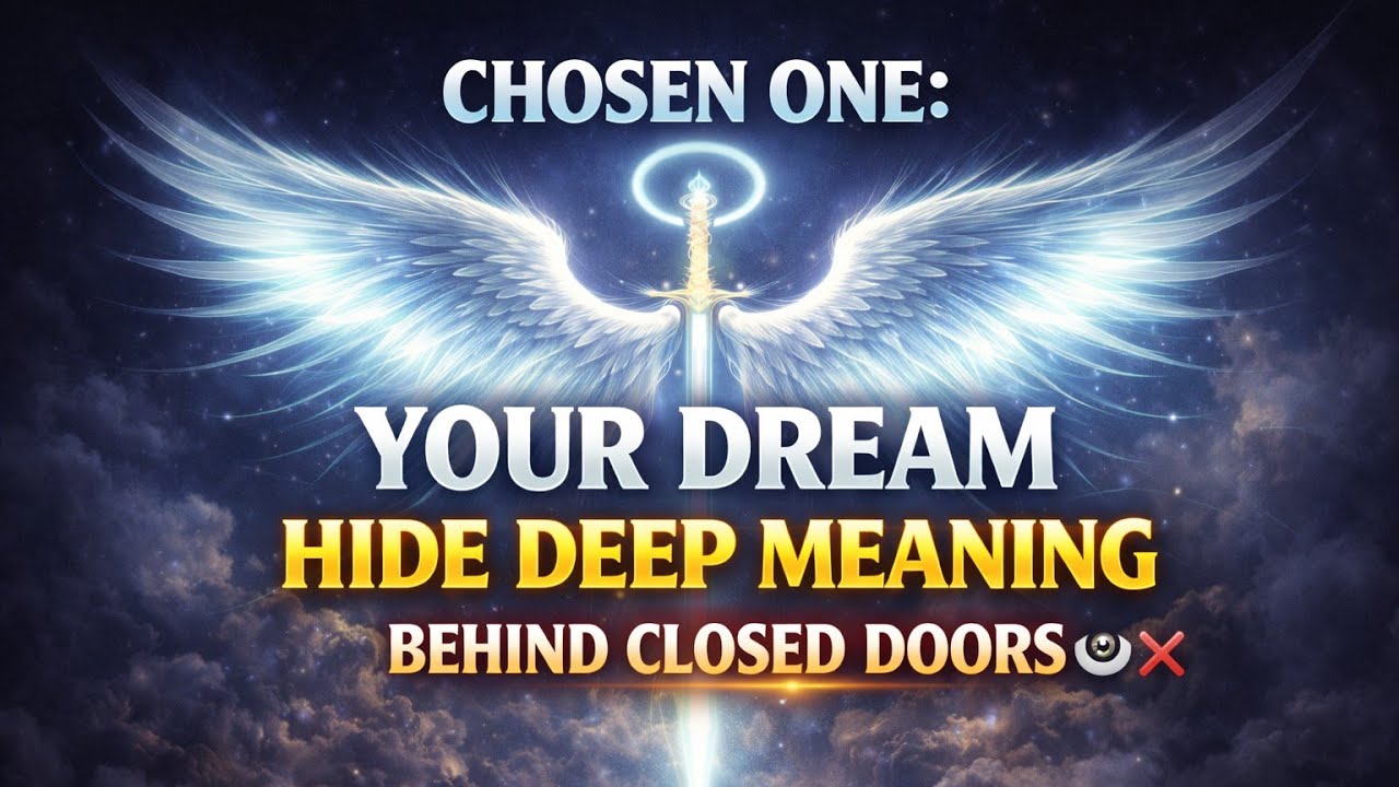 Chosen One: Your Dream Hide Deep Meaning Behind Closed Doors 👁‍🗨❌