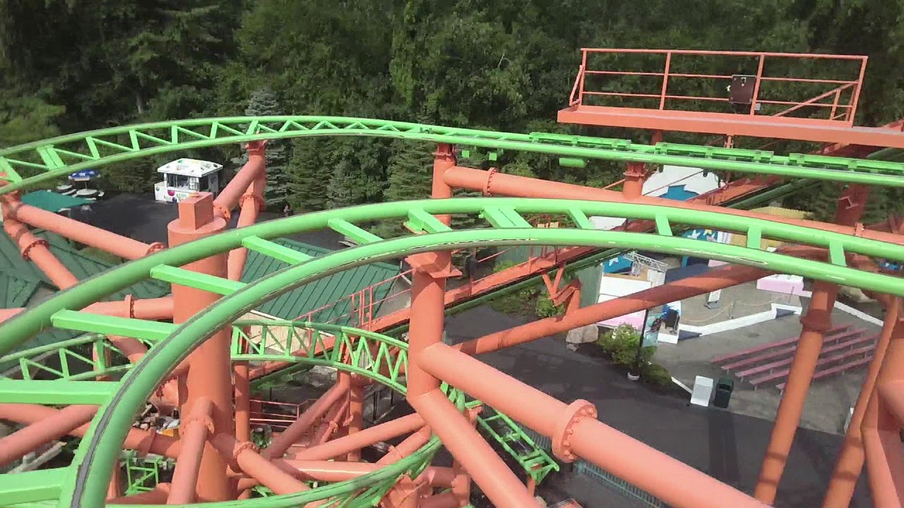 Pandemonium (Six Flags New England) - Pivothead POV