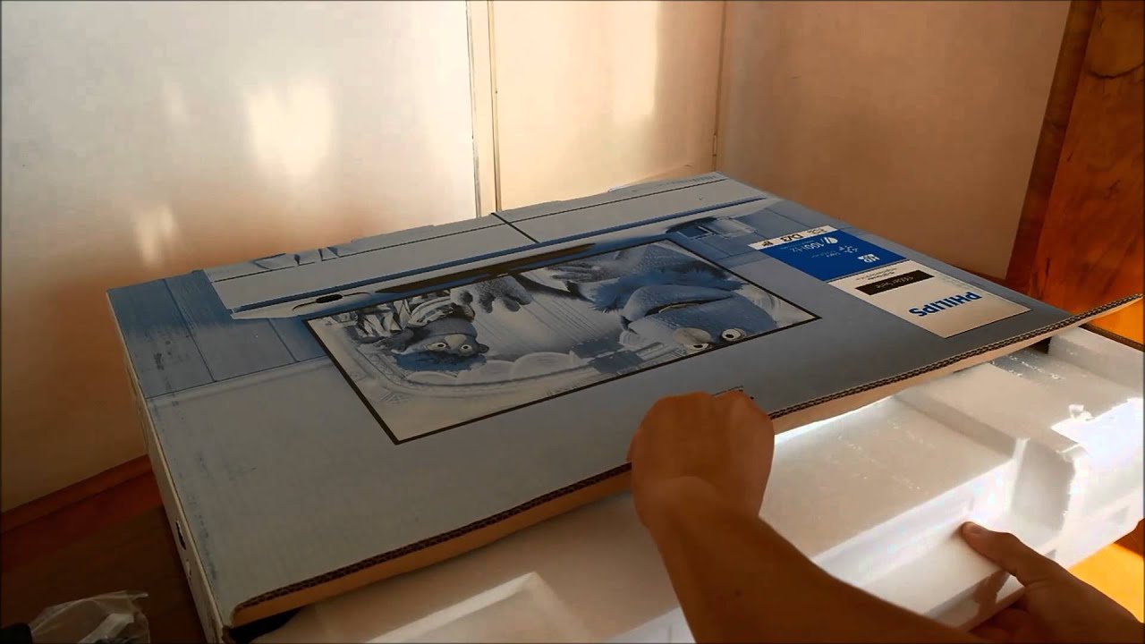 Philips 32PHH4309 LED TV - Unboxing