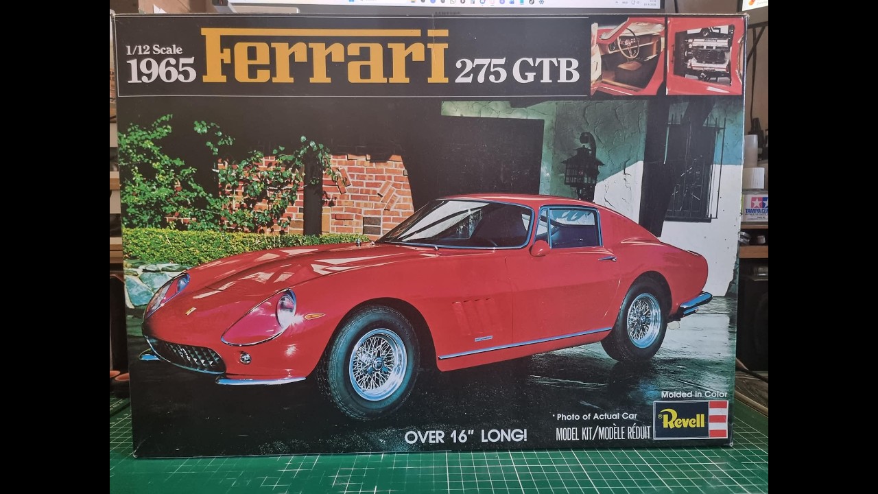 Revell 1 12 масштабная модель Ferrari 275 GTB