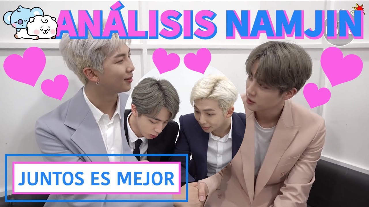 NAMJIN An&aacute;lisis 🐨🐹 (RM Y JIN SIENDO ARMYs)