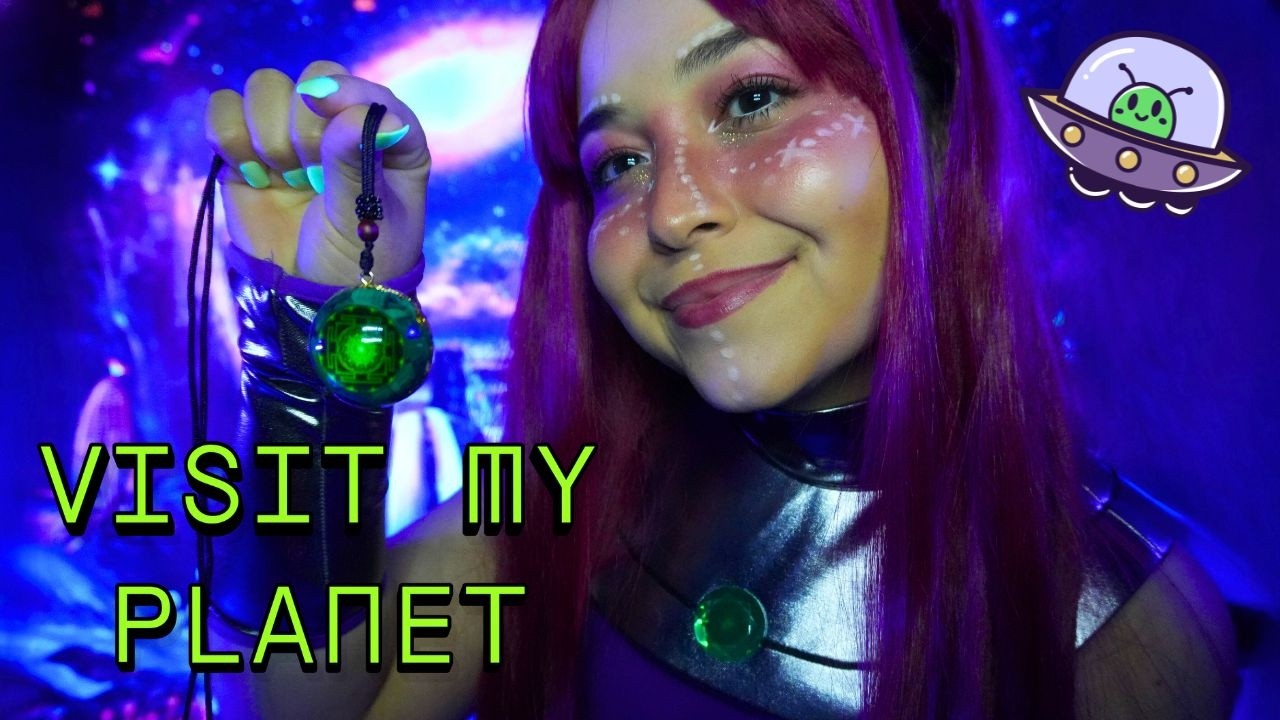 Alien Hypnosis Journey to a Utopian Planet👽🌌 Sleep Hypnosis ASMR