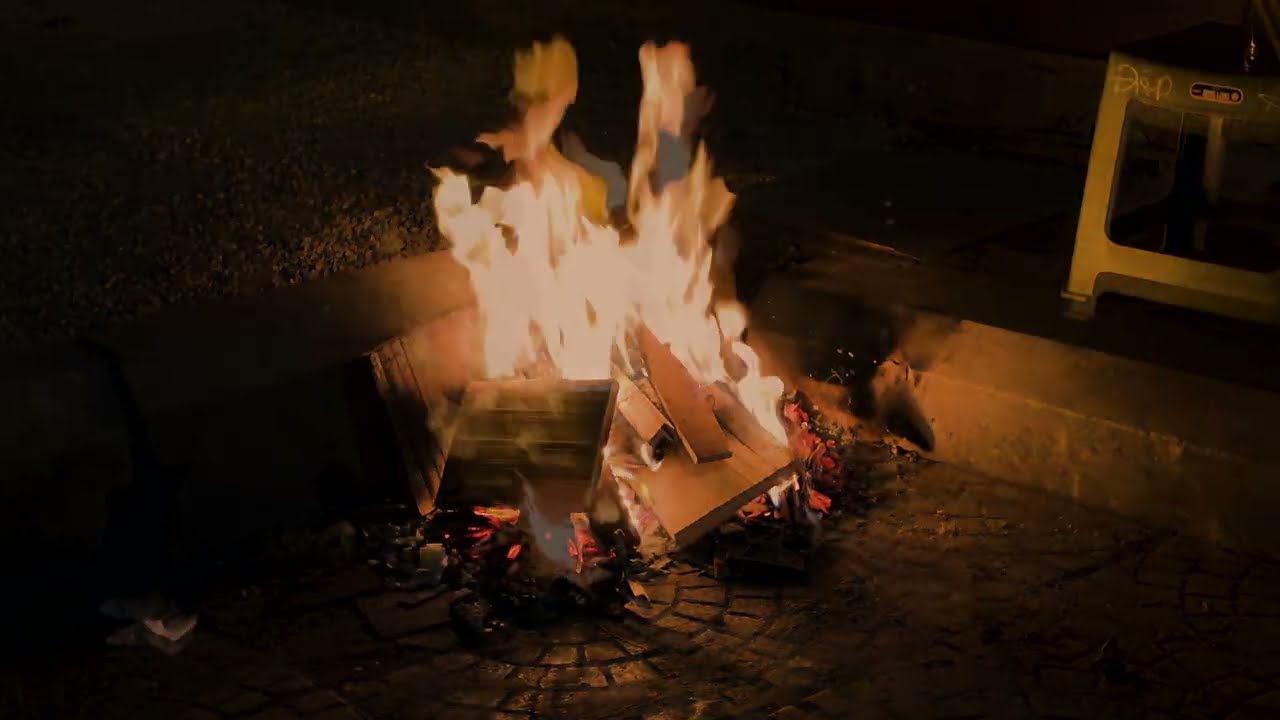 Fireplace 4K with Crackling Logs & Relaxing Fire Sounds for Sleep & Relaxation | 3 HOURS - No Music