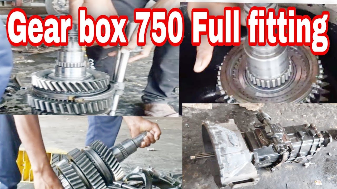 tata g750 gearbox fitting