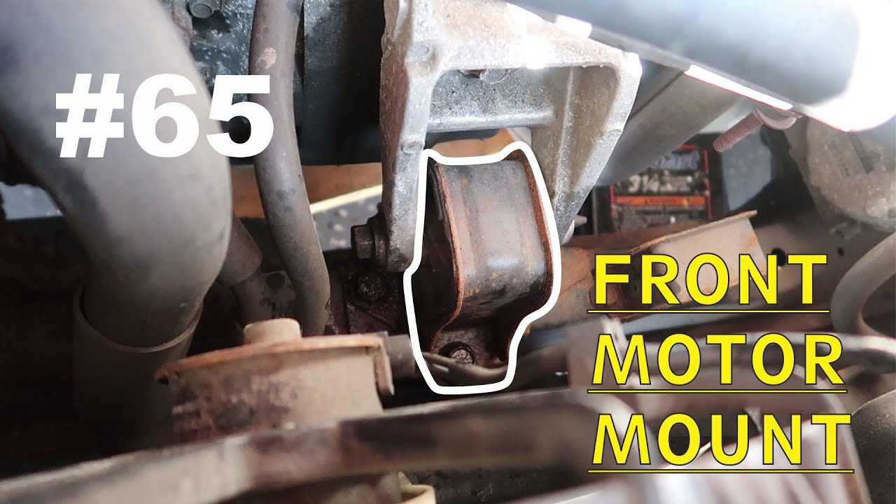 Como remplazar el soporte frontal del motor honda accord 02