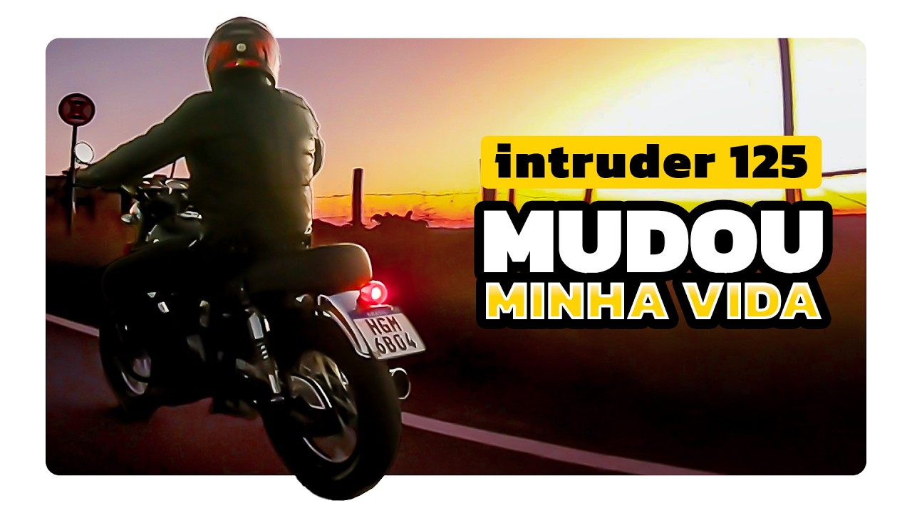 Minha INTRUDER 125 mudou minha vida - viva sempre DOIS PASSOS ATRÁS