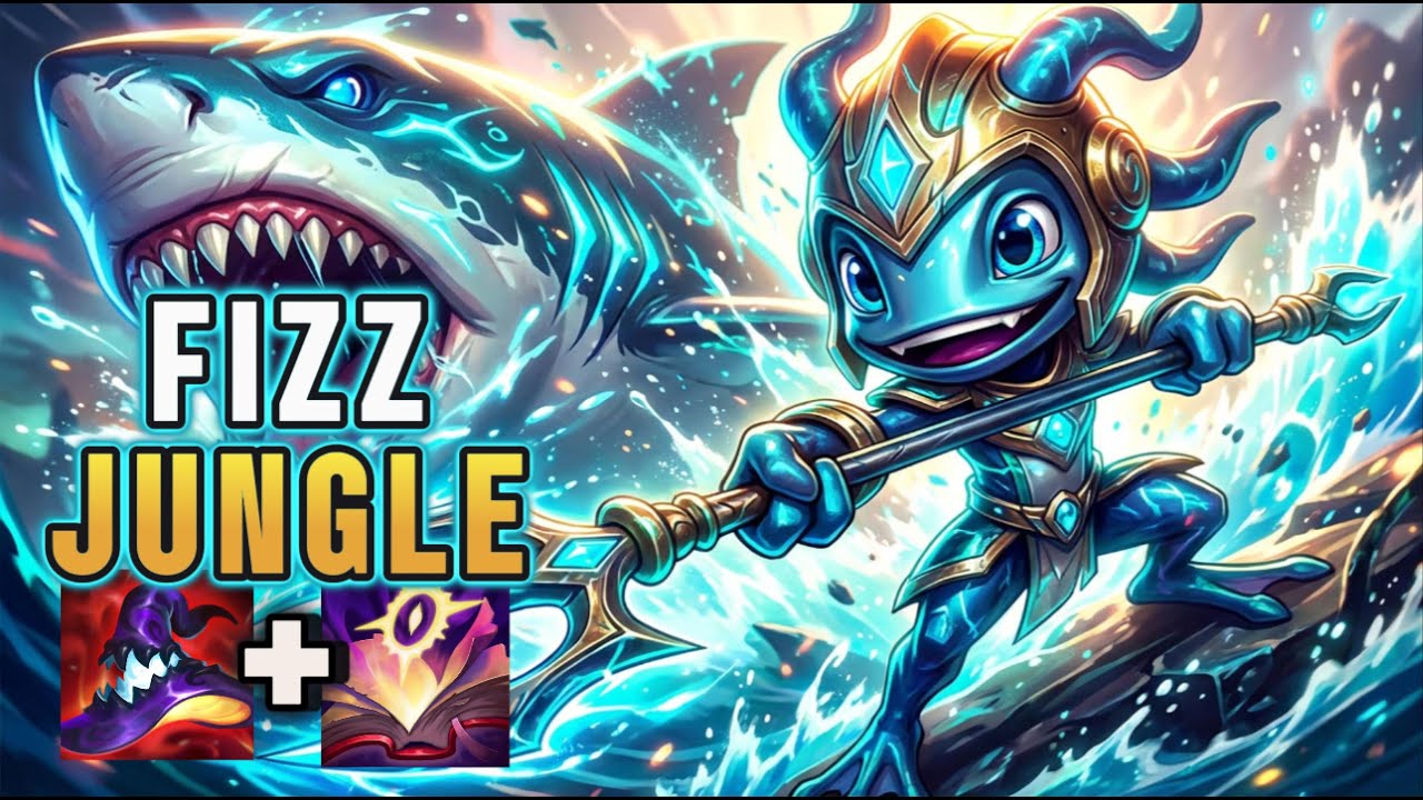 Fizz Jungle is TOO STRONG 🦈 (Guide + Build for carrying)