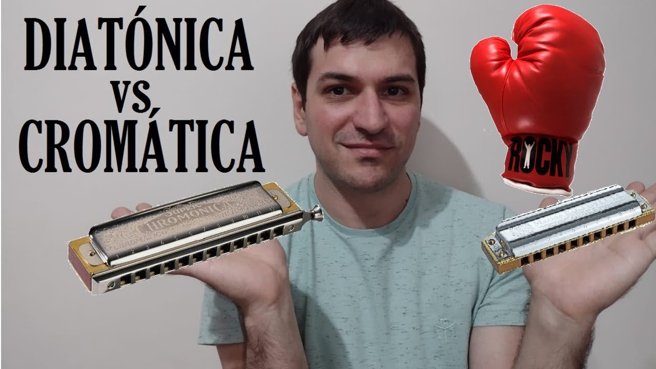 ARMONICA DIATONICA vs CROMATICA cuál es mejor