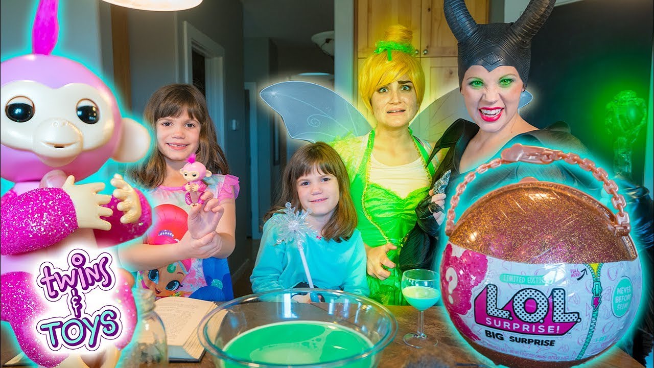 Maleficent STEALS Tinker Bell's Fairy Dust!!