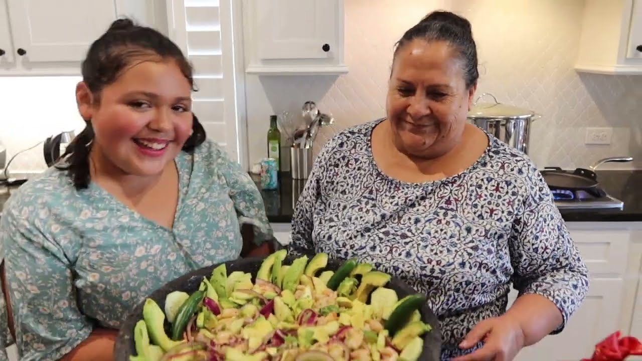 AGUACHILE VERDE DE CAMARON 🍤 //EN MOLCAJETE