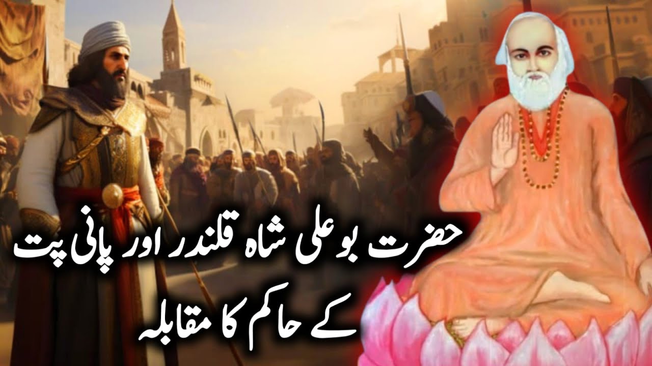 Hazrat Boo Ali Qalandar Aur Panipat Ke Hakim Ka Muqabla || Hazrat Bu Ali Qalandar Ki Karamat