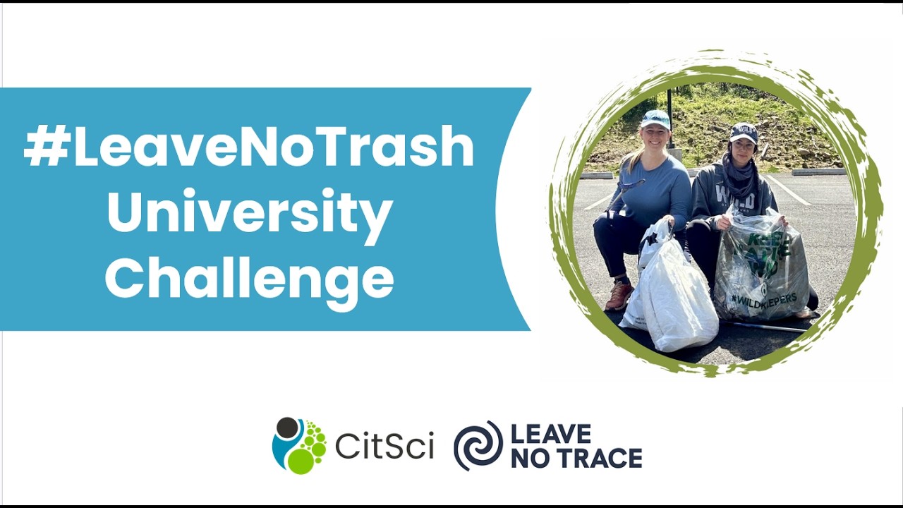 LeaveNoTrash University Challenge: How to Participate Webinar
