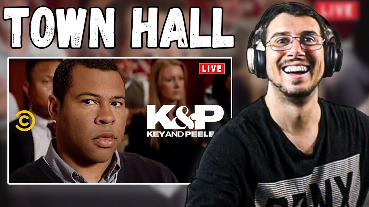 Italian Reacts To Town Hall Audience Member - Key & Peele
