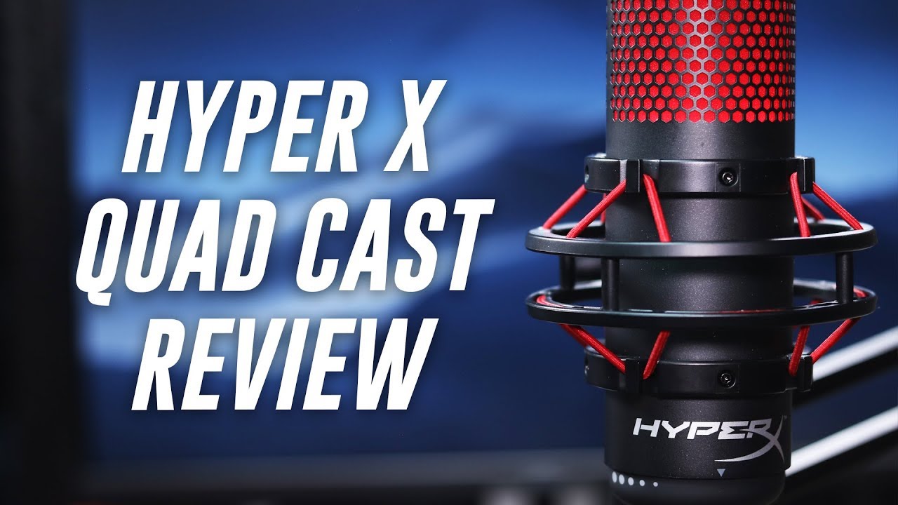 Обзор/тест игрового и стримингового микрофона HyperX QuadCast