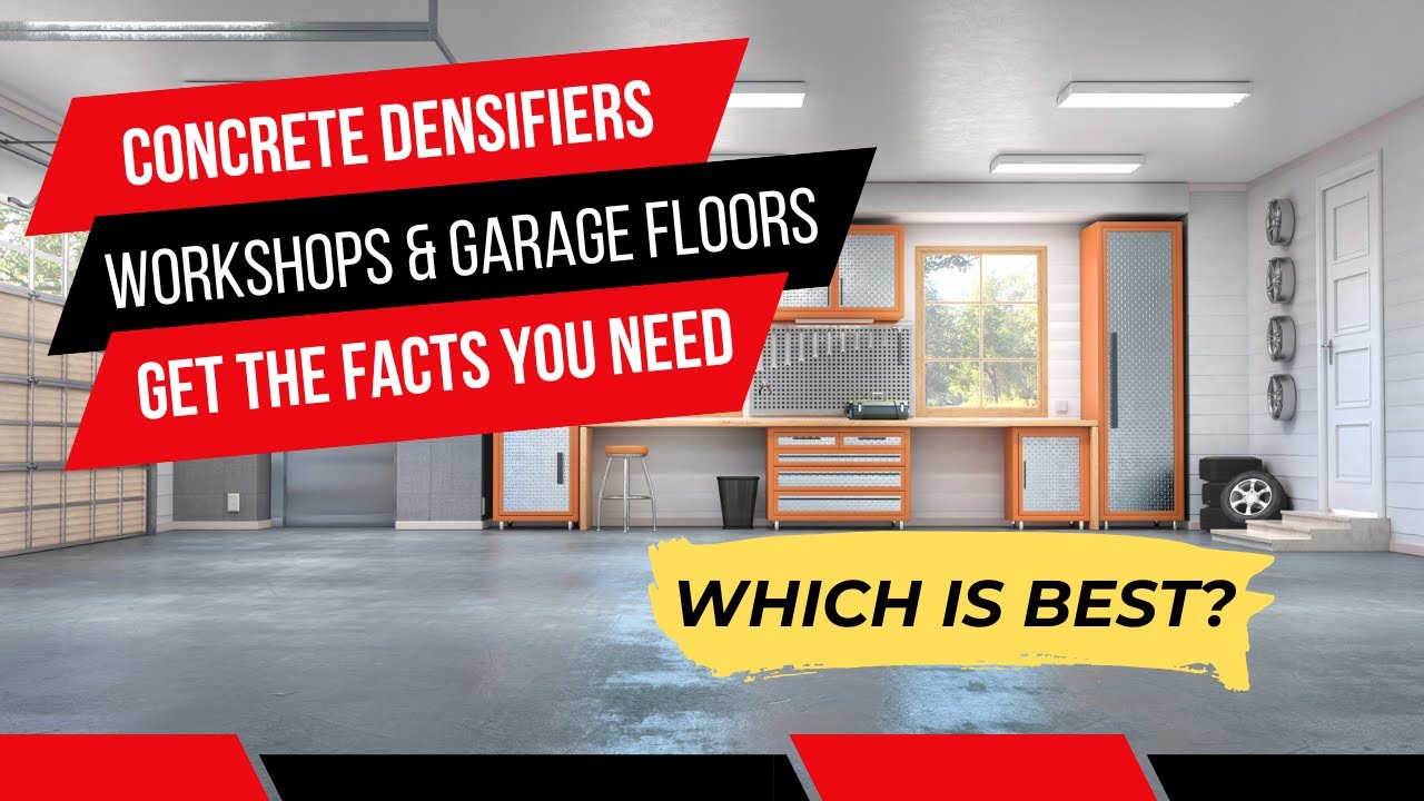 Are Concrete Densifiers Good for Garage Floors and Workshops? | Learn Which Densifiers are Best.