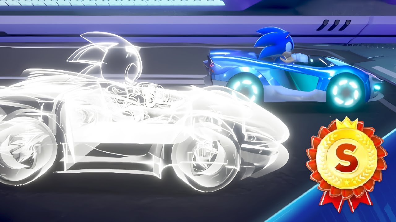 Sonic Racing CrossWorlds Demo (Switch) - ALL S-Rank Time Trials