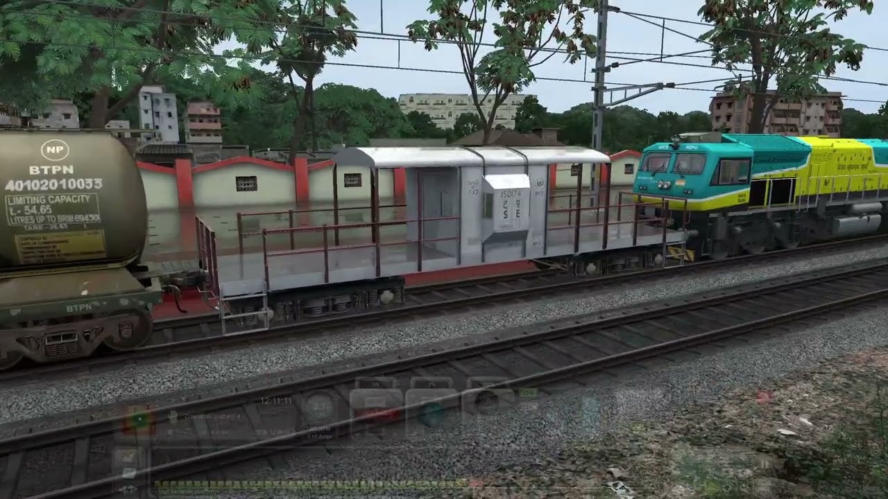 AKtrain & Inosimworld Map Tain Simulator Classic Oil Train Charlapalli jn. Pc Train Gaming Only