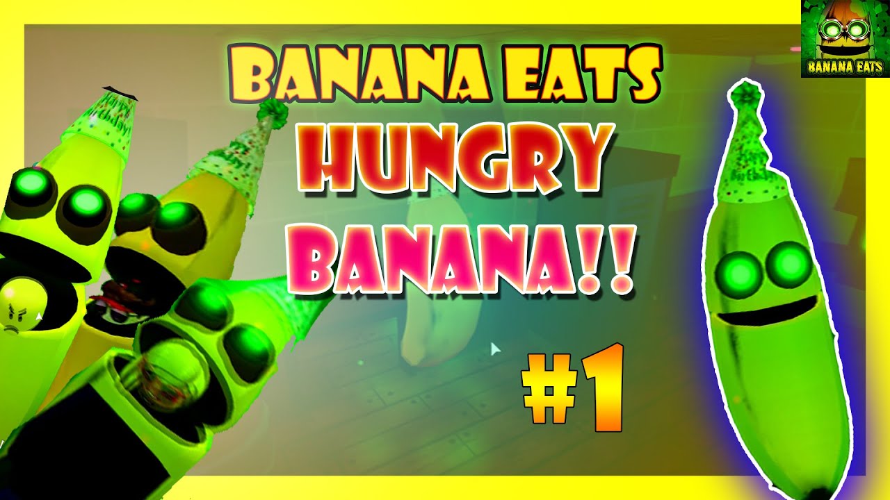 🍌Банан ГОЛОДЕН!! - Roblox Banana Eats #1