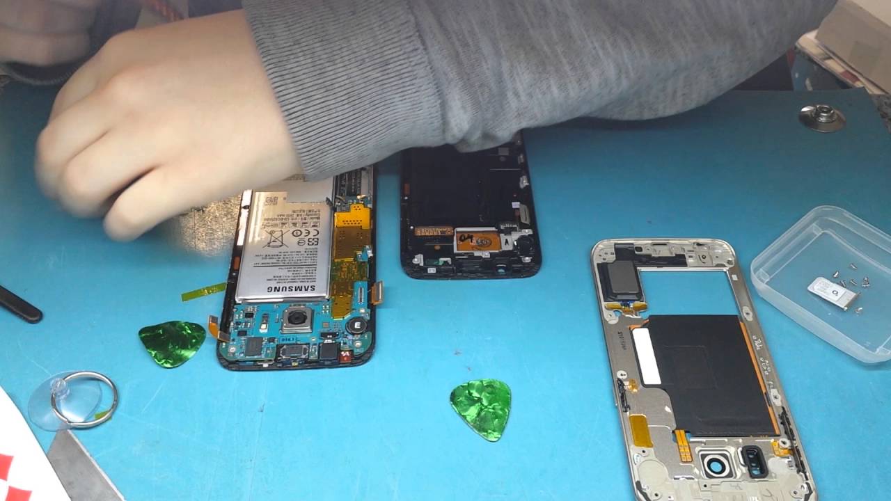 Samsung Galaxy S6 EDGE LCD Replacement | iCanRepairIt.co.uk