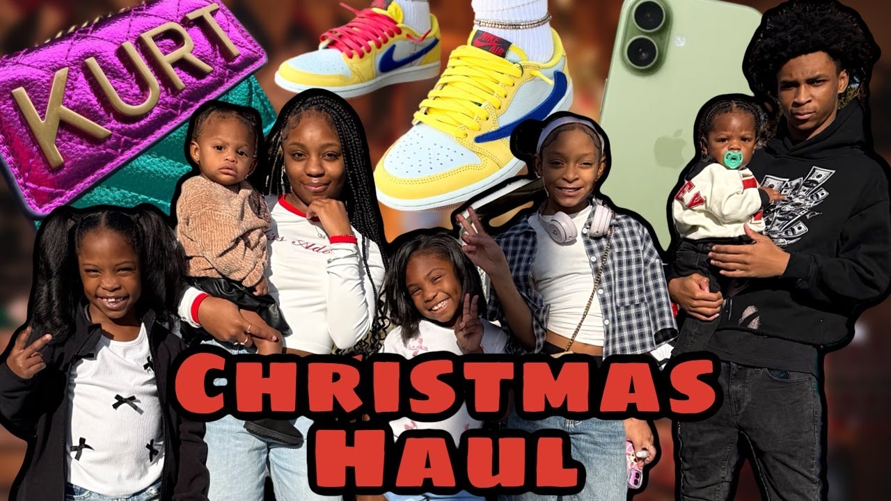 CHRISTMAS HAUL 2025 🎄| What the LAB fam got for Christmas 🎁 #labkidz