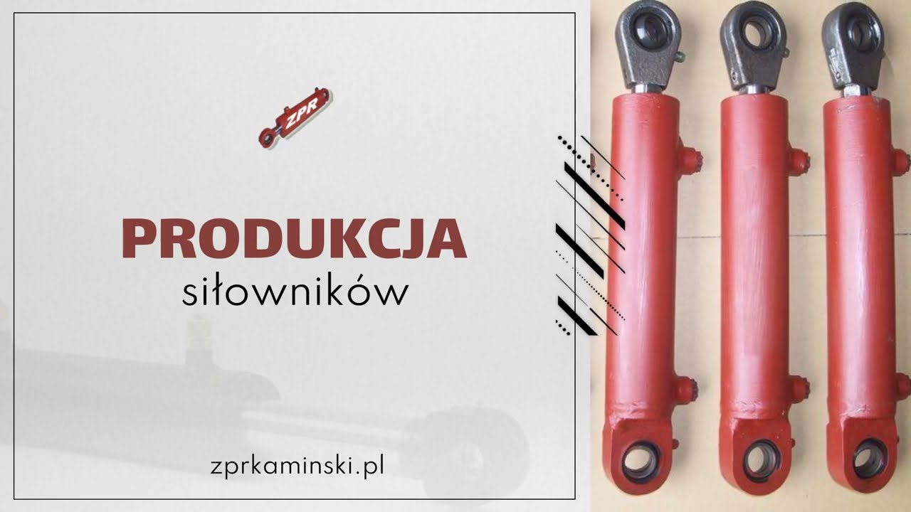 Produkcja siłowników Żary Kamiński Siłowniki Hydrauliczne Produkcja Naprawa