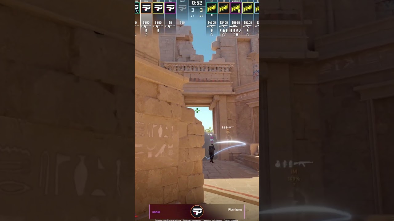 Pain Gaming Turns Their Own Smoke Into a Trap on Anubis