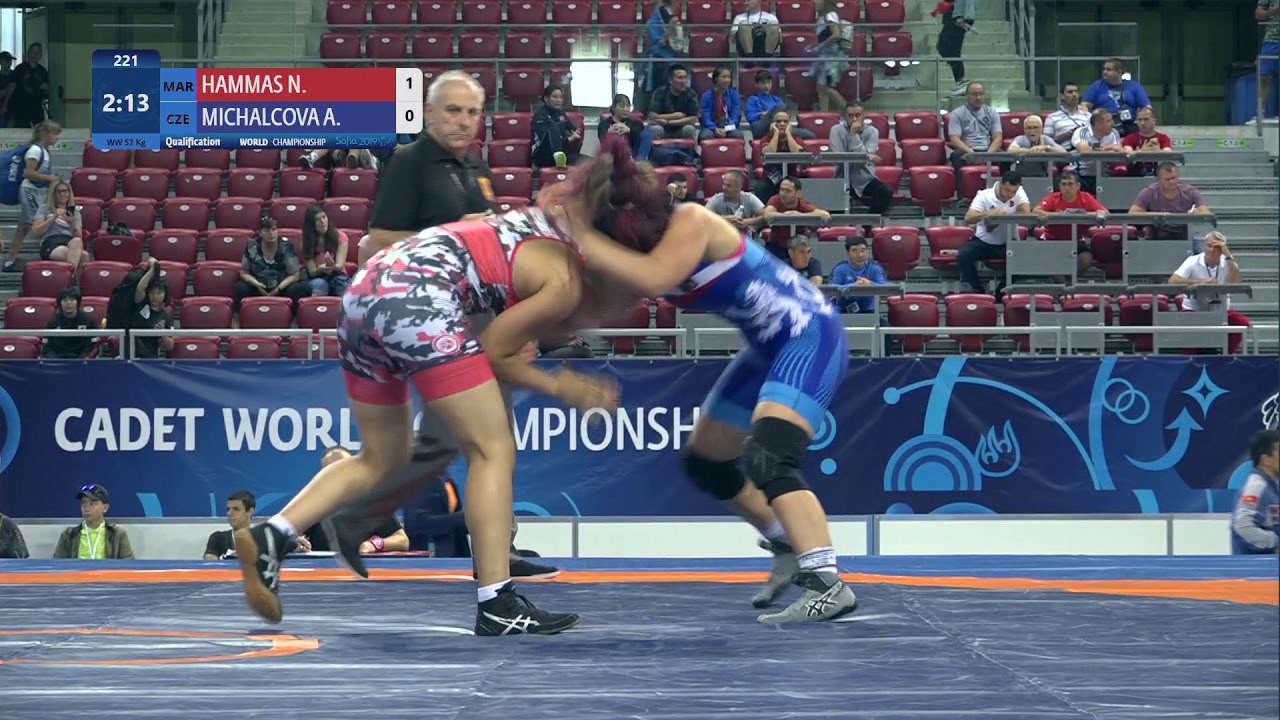 Qual. WW - 57 kg: N. HAMMAS (MAR) v. A. MICHALCOVA (CZE)