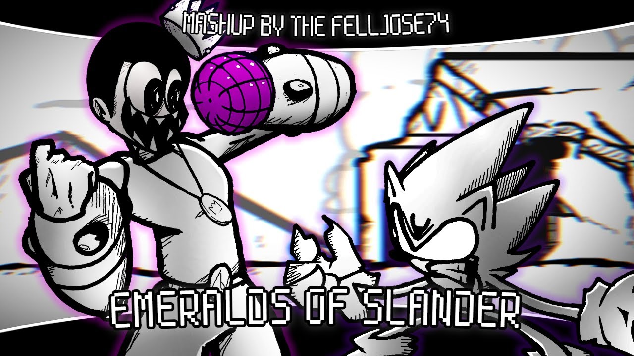Emeralds of Slander [Infinuggets WeeDmix x Taste For Blood X | Cancer Lord Vs TGT Sonic] FNF Mashup