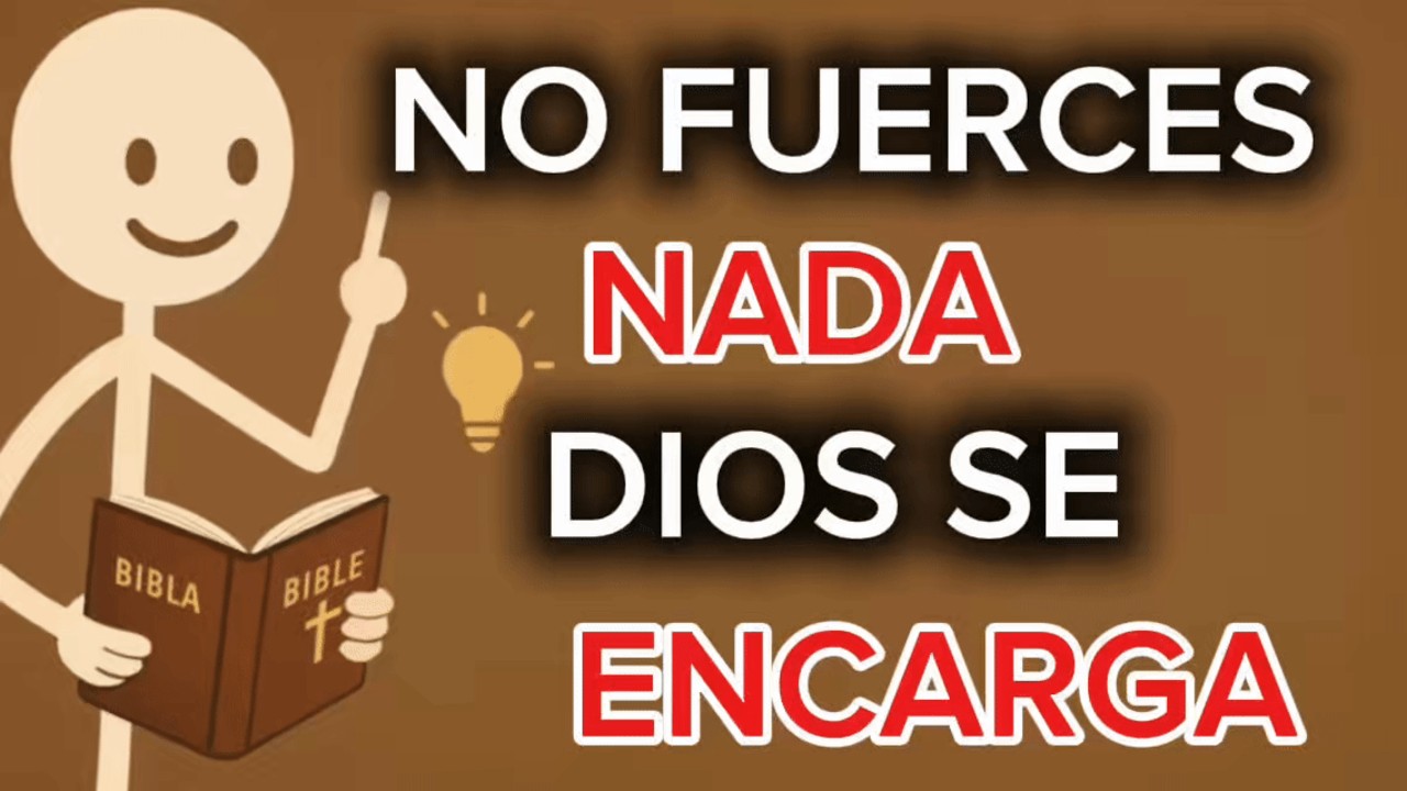 No Fuerces Nada; Deja que Dios te Muestre el Camino - Salmos 37:5