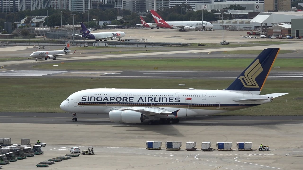 Sydney Airport Plane Spotting Compilation (Part 3) | Runway 16R Operations